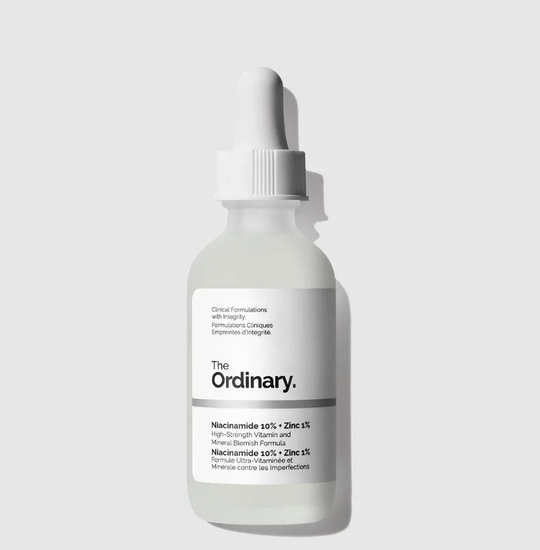 The Ordinary Niacinamide Serum & The Ordinary Facewash.